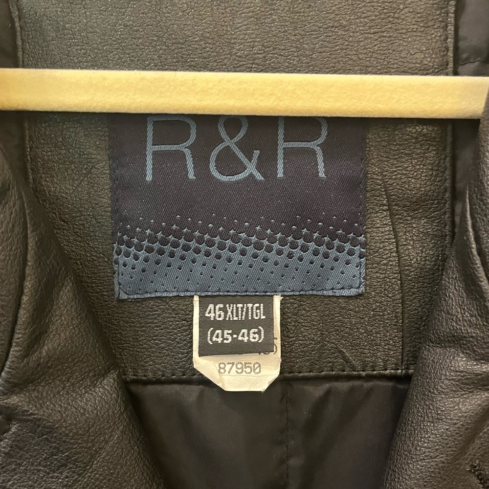R&R Genuine Leather Jacket - Picture 5 of 7